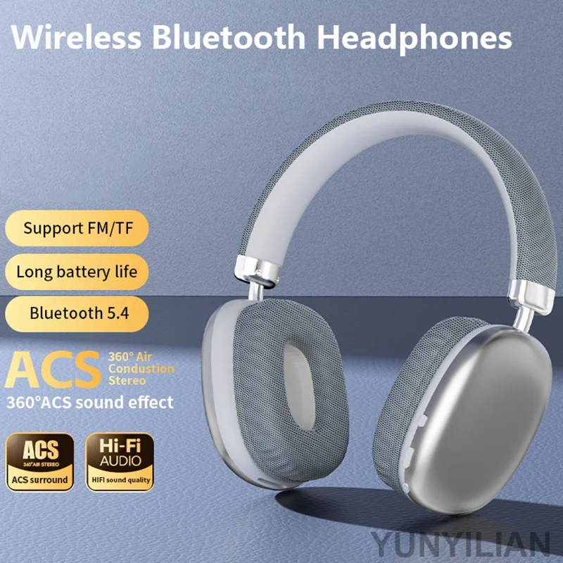 Anc Wireless Over Ear Headphones - Nouveaux écouteurs supra-auriculaires Bluetooth Air Max