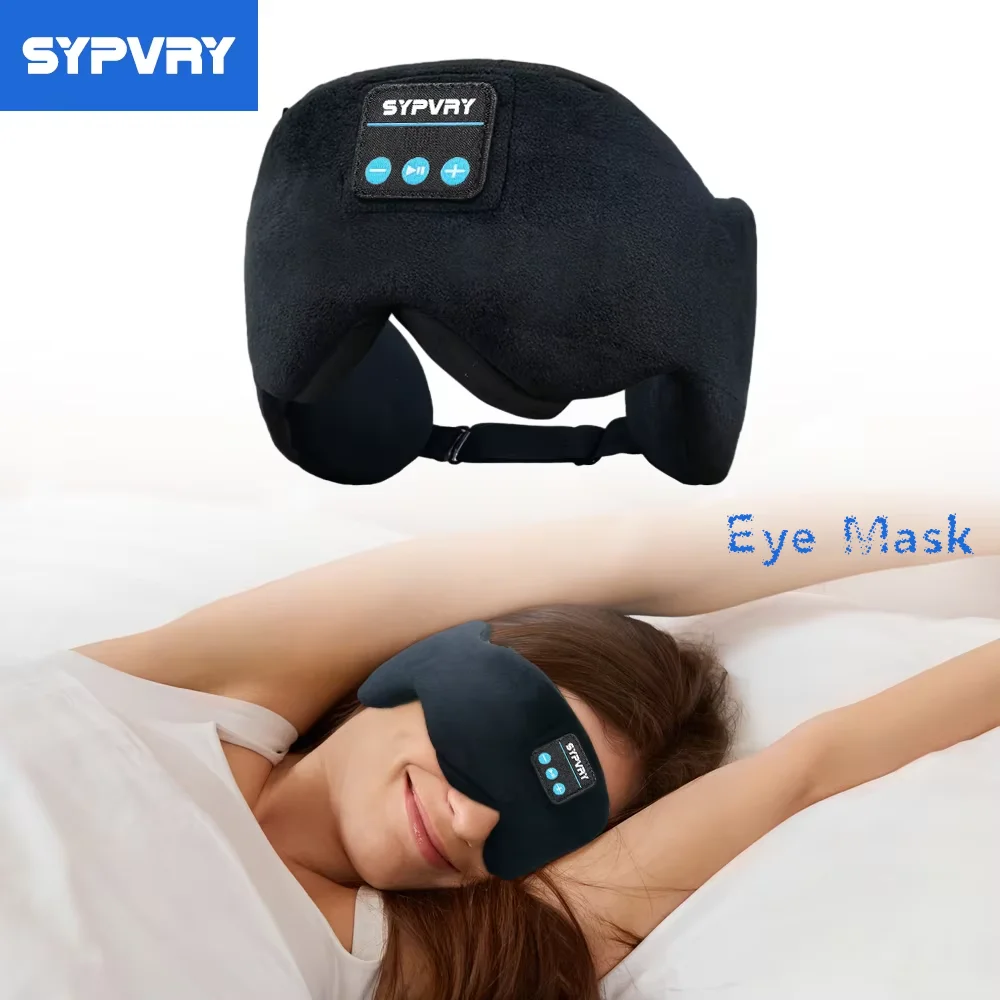 Type C Wired Earphones With Mic - Masque pour les yeux Bluetooth avec