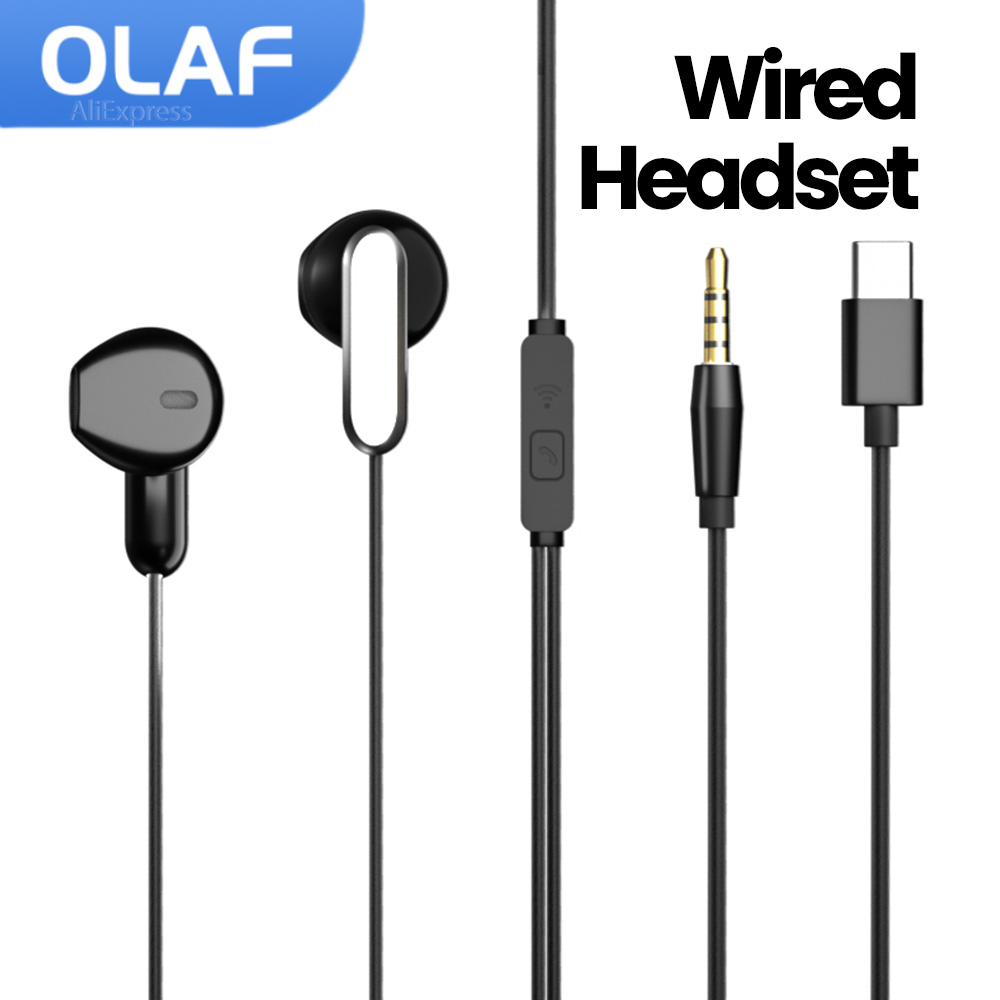 OLAF écouteurs intra-auriculai - Type C Wired Earphones With Mic avis et prix