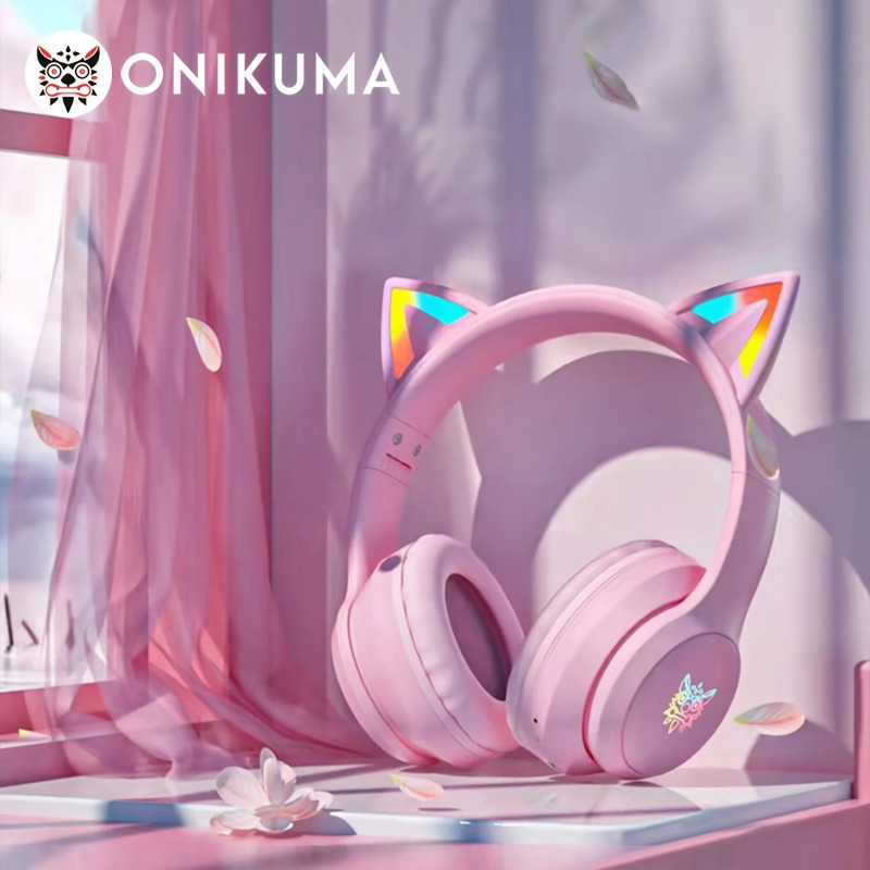 Casque de jeu Onikuma B90 rose - Gaming Headset With Mic Rgb avis et prix