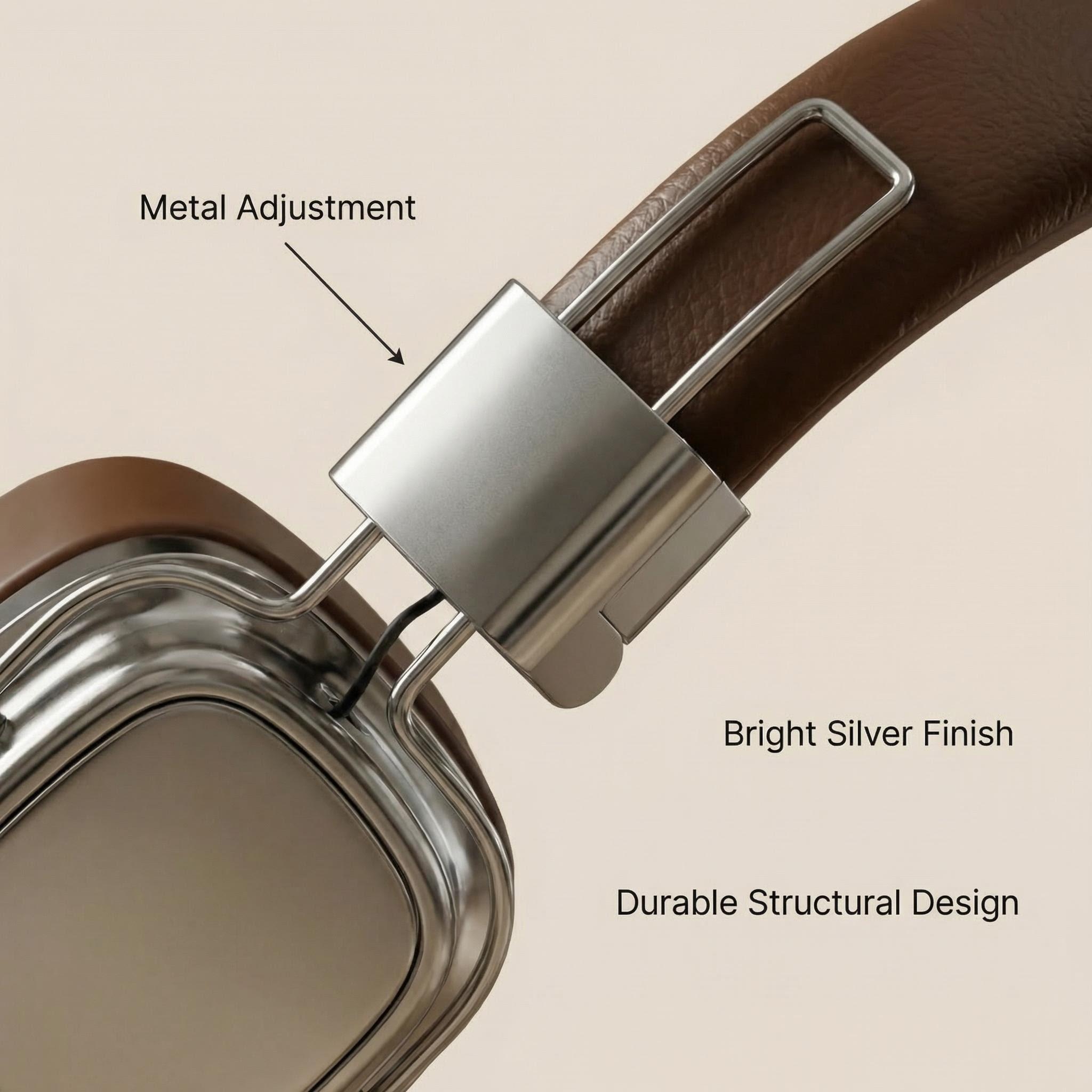 Casque audio rétro en cuir san - Anc Wireless Over Ear Headphones avis et prix