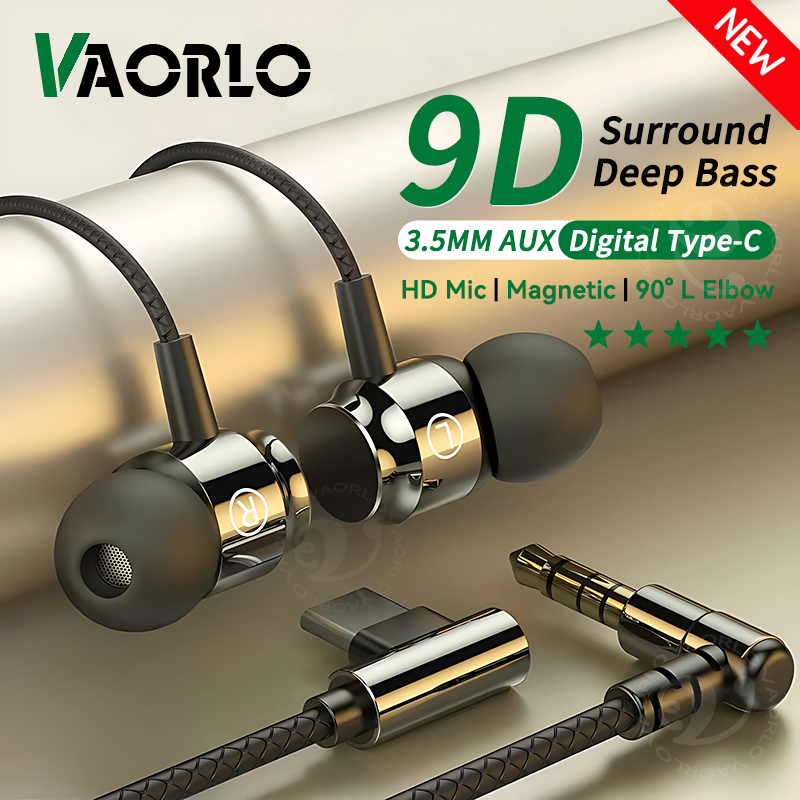 Écouteurs de jeu de basse lour - Type C Wired Earphones With Mic avis et prix