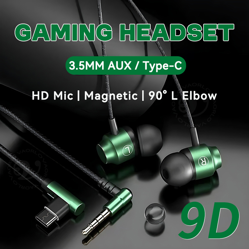 Écouteurs de jeu de basse lour - Type C Wired Earphones With Mic avis et prix