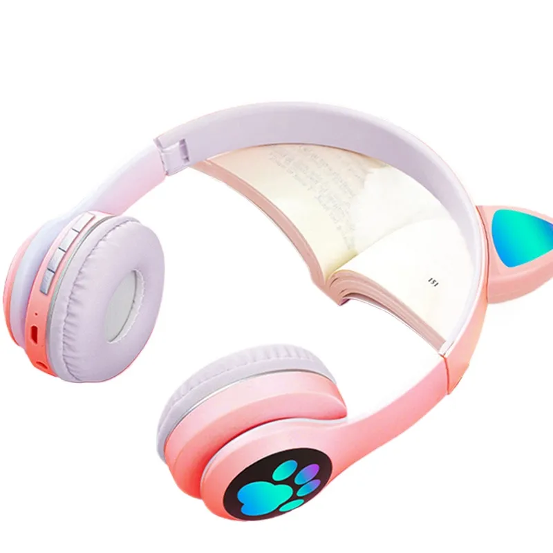 Casque sans fil à oreilles de  - Cat Ear Bluetooth Headset Led avis et prix