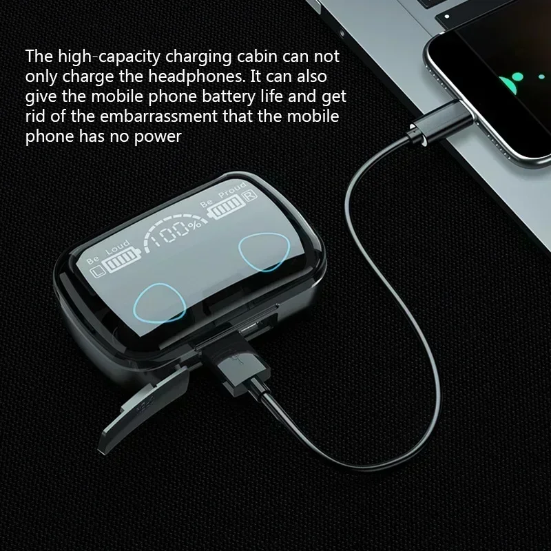 Écouteurs TWS BT5.3 avec affic - Tws Earbuds Bluetooth 5.3 avis et prix