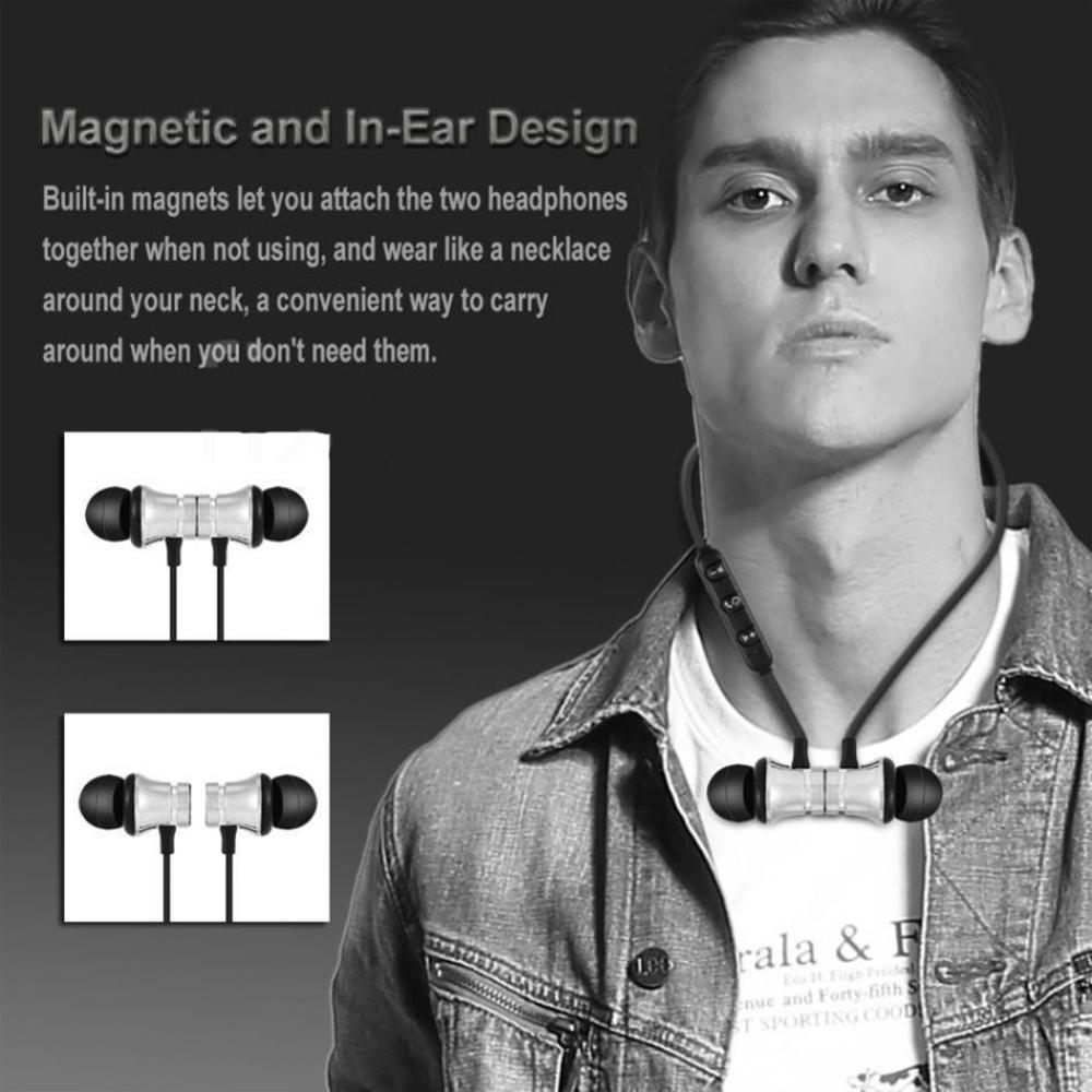 Écouteurs intra-auriculaires à - Magnetic Neckband Sports Earphones avis et prix