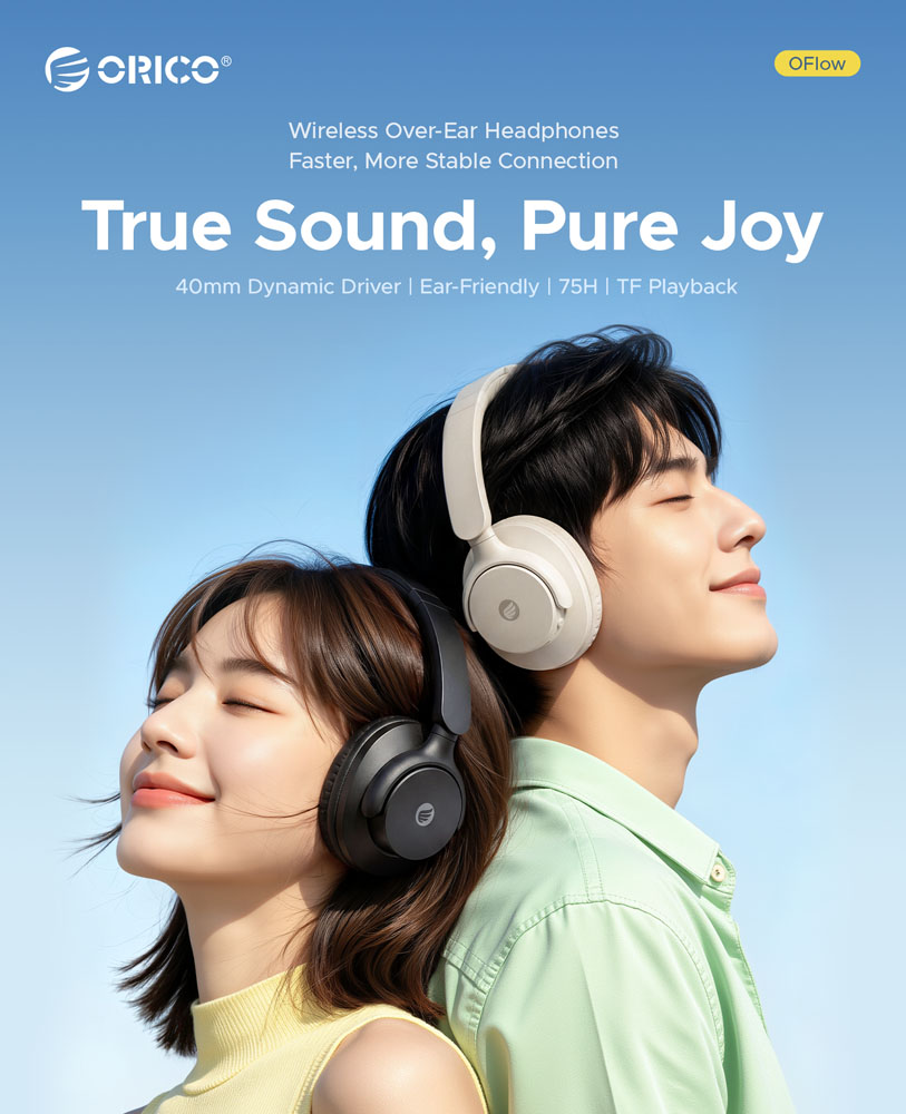 Casque Bluetooth sans fil ORIC - Anc Wireless Over Ear Headphones avis et prix