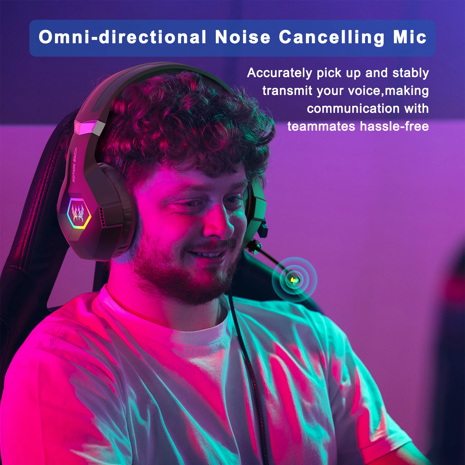 Casque de jeu filaire avec son - Gaming Headset With Mic Rgb avis et prix